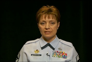 Air Force Chief Master Sgt. Denise Jelinski-Hall
