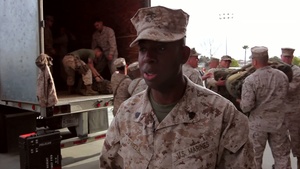Sgt. Wisner D'Meza, watch chief with I MEF (FWD)