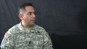 Command Sergeant Major Danfert Espinal's Retirement Interview