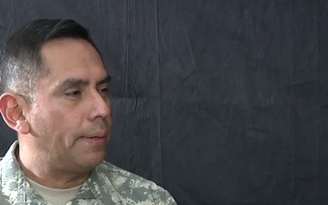 Command Sergeant Major Danfert Espinal's Retirement Interview