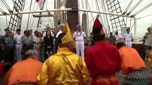 Indonesian Tall Ship Visit