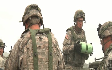 1-37 Field Artillery Full Spectrum Ops at Yakima Training Center - Broll