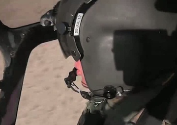 OH-58D Kiowas Fire Rockets and .50 Cal Machine Gun