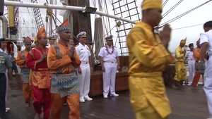 All Hands Update: Indonesian Tall Ship Visits Joint Base Pearl Harbor-Hickam