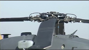 HH-60G Combat Rescue Helicopter Takes off