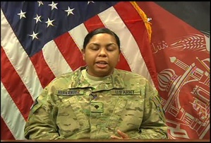 Spc. Lizette Hernandez