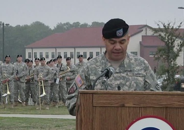 1st Theater Sustainment Command Welcomed a New Command Sergeant Major