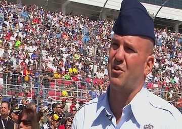 NASCAR Enlistment Ceremony