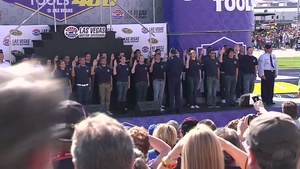 NASCAR Enlistment Ceremony