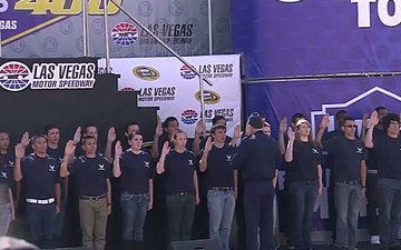 NASCAR Enlistment Ceremony