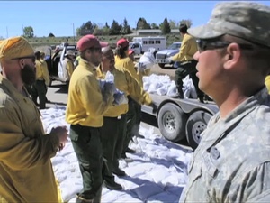 Wyoming National Guard Flood Response