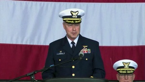 Coast Guard holds memorial ceremony for crew of CG-6535