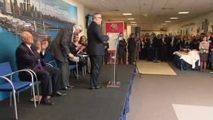Opening of the Chicago Exhibition in NATO Headquarters, Brussels, Belgium - B-Roll