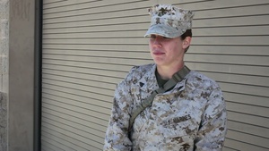 Interview: Cpl. Charity Thacker