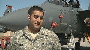 Mountain Home AFB Red Flag 12-3, Senior Airman Ramsis Nixon Interview