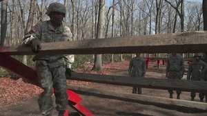 Confidence, Camraderie Built on Confidence Course