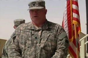 1-160th FA Transfers Authority to the 112th MP