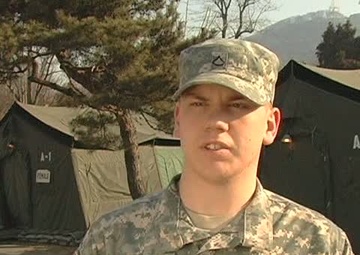 AFN Korea Update: Tent City Living