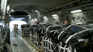 C17-A Globemaster Fuel Drop Mission