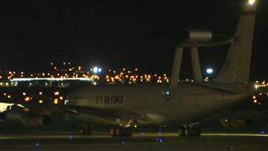 AWACS in action During Red Flag 12-3