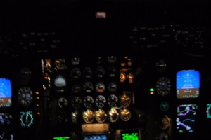 Maine Air National Guard KC-135R Night Takeoff