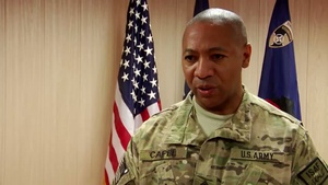 ISAF CSM Thomas Capel Visits Kandahar