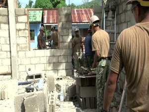 Working Side-by-Side During Balikatan Construction Projects