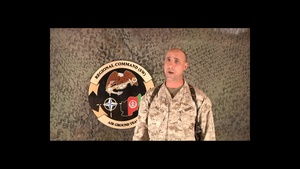 Chief Warrant Officer 4 John Walter Sings National Anthem