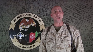 Chief Warrant Officer 4 John Walter Sings National Anthem