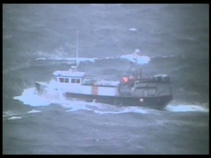 Coast Guard Assists Fishing Vessel Taking on Water off Montauk, N.Y.