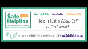 Department of Defense Sexual Assault Safe Helpline Support, CMSgt. Jelenski-Hall