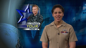 All Hands Update: Sailors Are Reminded to Update Personnel Records