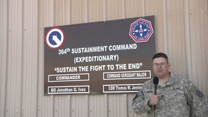 Sgt. Joe Villines Chicago and Iowa Cubs Shout Out