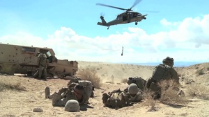 Alaska Air National Guard Pararescuemen Train With Marines at Twenty Nine Palms