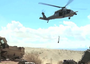 Alaska Air National Guard Pararescuemen Train With Marines at Twenty Nine Palms