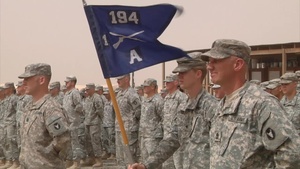 1-194 CAB Casing Ceremony B-Roll