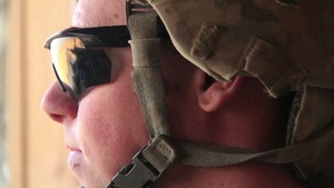 Best and Worst Day During Deployment, Infantry Guard Tower.