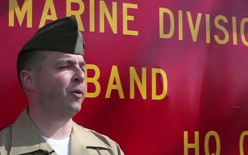 Interviews with Marines of the President's Own and 2nd Marine Division Band
