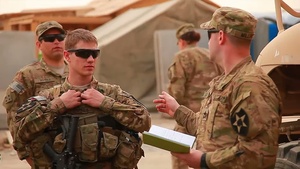 Enduring Freedom - SPC Michael Armstrong's first patrol