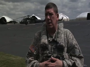 Indiana National Guard Aviation Soldiers Train With Bambi Buckets in Shelbyville, In.
