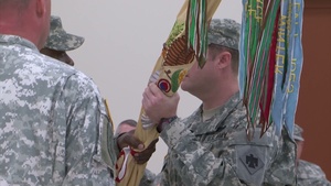 Battalion Changes Command in McAlester, Okla.