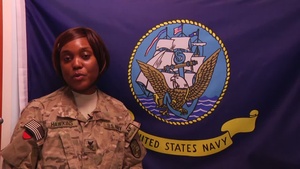 Petty Officer 1st Class Tanika Hawkins