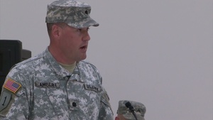 Battalion Changes Command in McAlester, Okla. Package