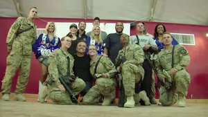 Enduring Freedom - April 23: USO Visit
