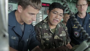 U.S.S. Denver Tour in Support of Balikatan 2012