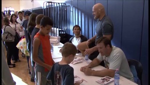 All Hands Update: UFC Fighters Visit NSA Naples