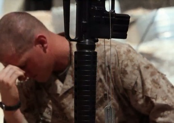 Marines Say Goodbye to Fallen Brother