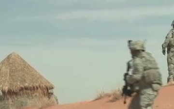 1/36TH Soldiers Train for Ambush Attack