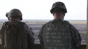 Joint Forces Train with Naval Gunfire B-roll