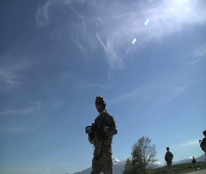WLC Students Perform STX Lanes at Camp Bondsteel